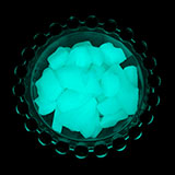 Photoluminescent Gravel | Blue-green